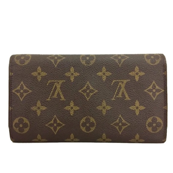 Authentic Louis Vuitton Monogram Porte Tresor International Trifold Long Wallet - Picture 6 of 9